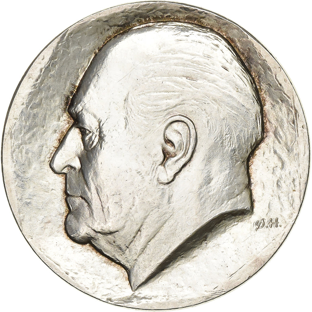 Norway, Olav V, 50 Kroner, 1978, MS(60-62), Silver, KM:424