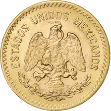 Mexico, 10 Pesos, 1959, Mexico City, Gold, AU(55-58), KM:473