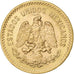 Mexico, 10 Pesos, 1959, Mexico City, Gold, AU(55-58), KM:473