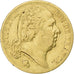 Coin, France, Louis XVIII, 20 Francs, 1818, Paris, AU(50-53), Gold, KM:712.1
