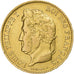 Francia, Louis-Philippe, 40 Francs, 1831, Paris, Oro, MBC+, Gadoury:1106, Le