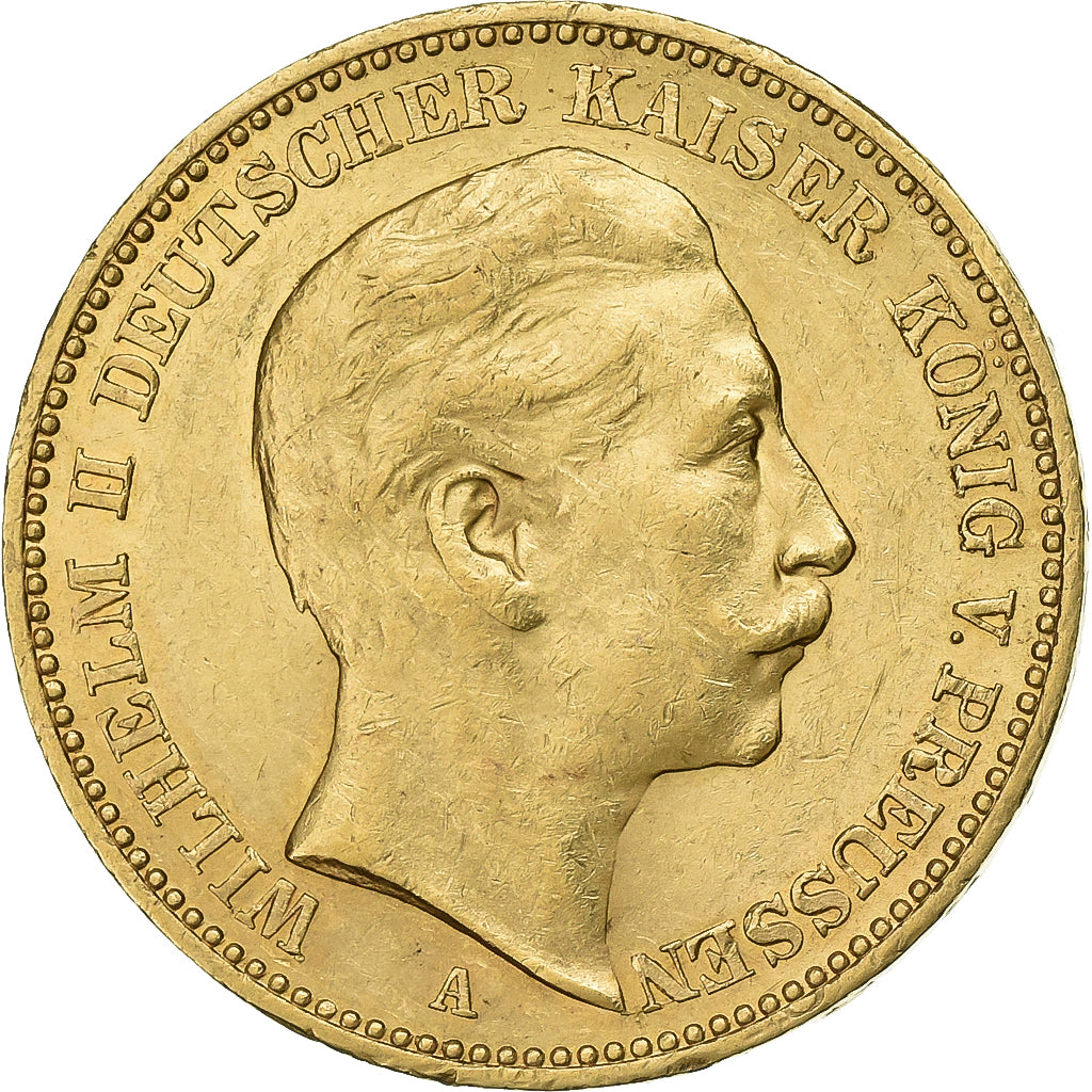 Münze, Deutsch Staaten, PRUSSIA, Wilhelm II, 20 Mark, 1902, Berlin, SS+, Gold