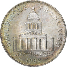 France, 100 Francs, Panthéon, 1982, Paris, Contemporary forgery, Silver