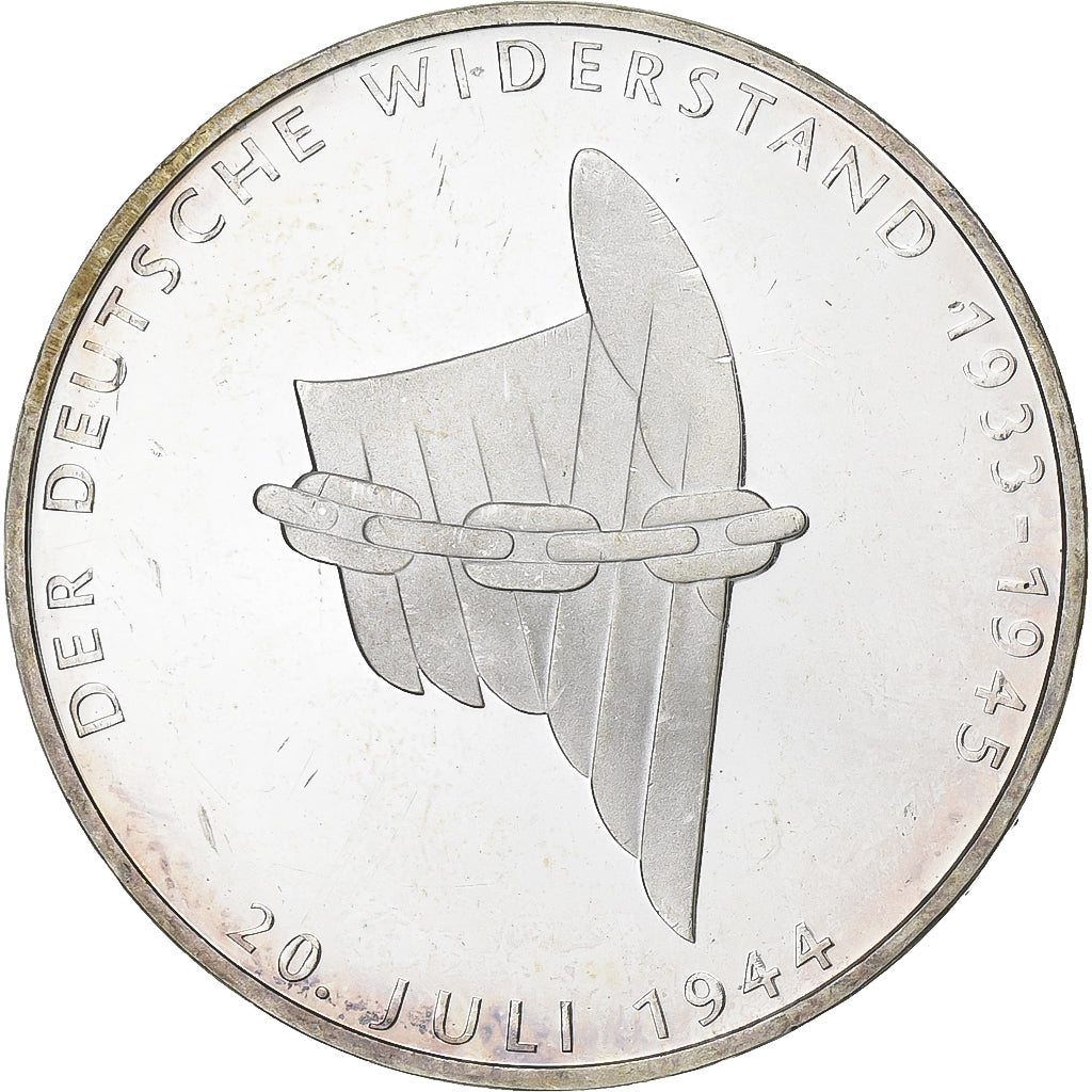 Coin, GERMANY - FEDERAL REPUBLIC, 10 Mark, 1994, Berlin, Germany, MS(63)