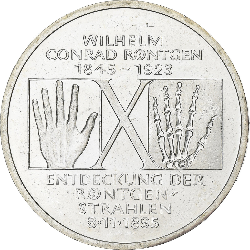 Coin, GERMANY - FEDERAL REPUBLIC, 10 Mark, 1995, Munich, Germany, BE, MS(65-70)