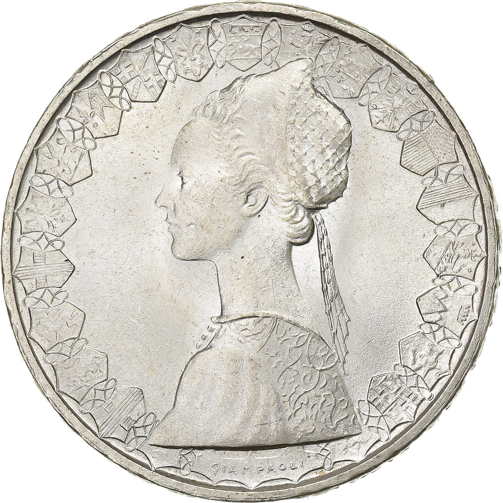 Italy, 500 Lire, 1966, Rome, EF(40-45), Silver, KM:98
