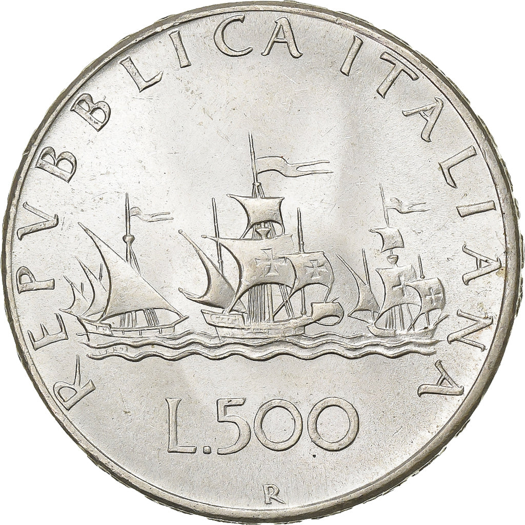 Italy, 500 Lire, 1966, Rome, EF(40-45), Silver, KM:98