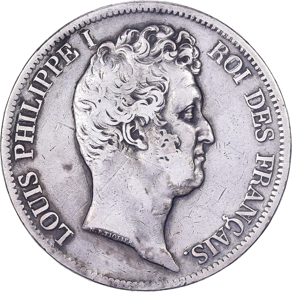 France, Louis-Philippe, 5 Francs, 1831, Lille, TB+, Argent, KM:735.13