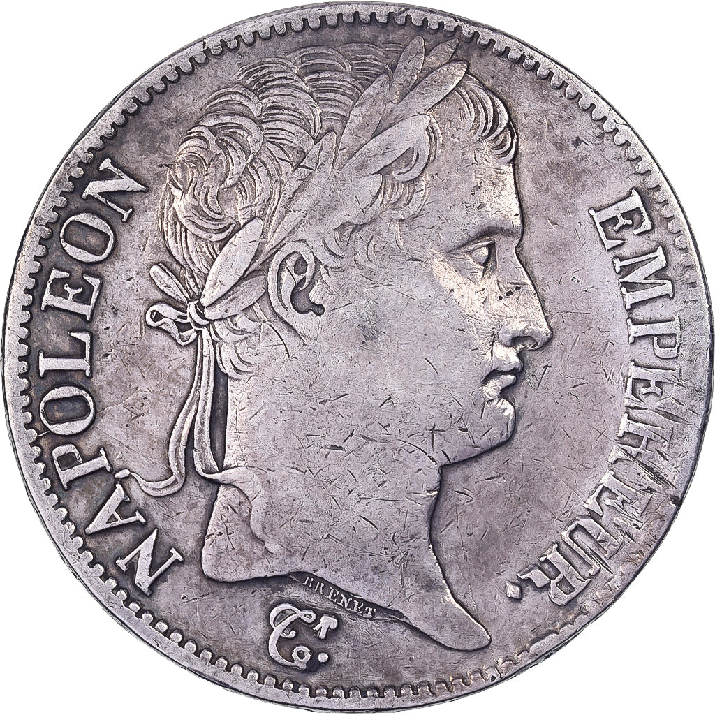 Moneta, Francia, Napoléon I, 5 Francs, 1812, Limoges, BB, Argento, KM:694.7