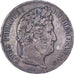 França, 5 Francs, Louis-Philippe, 1835, Bordeaux, Prata, EF(40-45)