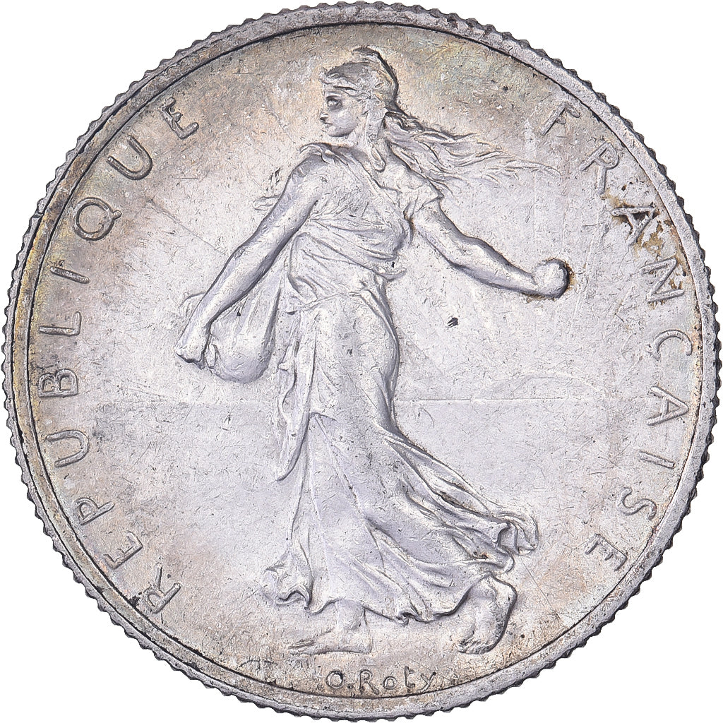 Frankreich, 2 Francs, Semeuse, 1900, Paris, Silber, SS+, Gadoury:532, KM:845.1