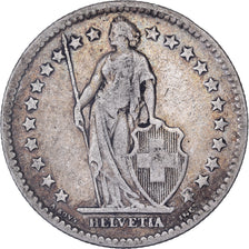 Coin, Switzerland, 2 Francs, 1874, Bern, VF(30-35), Silver, KM:21