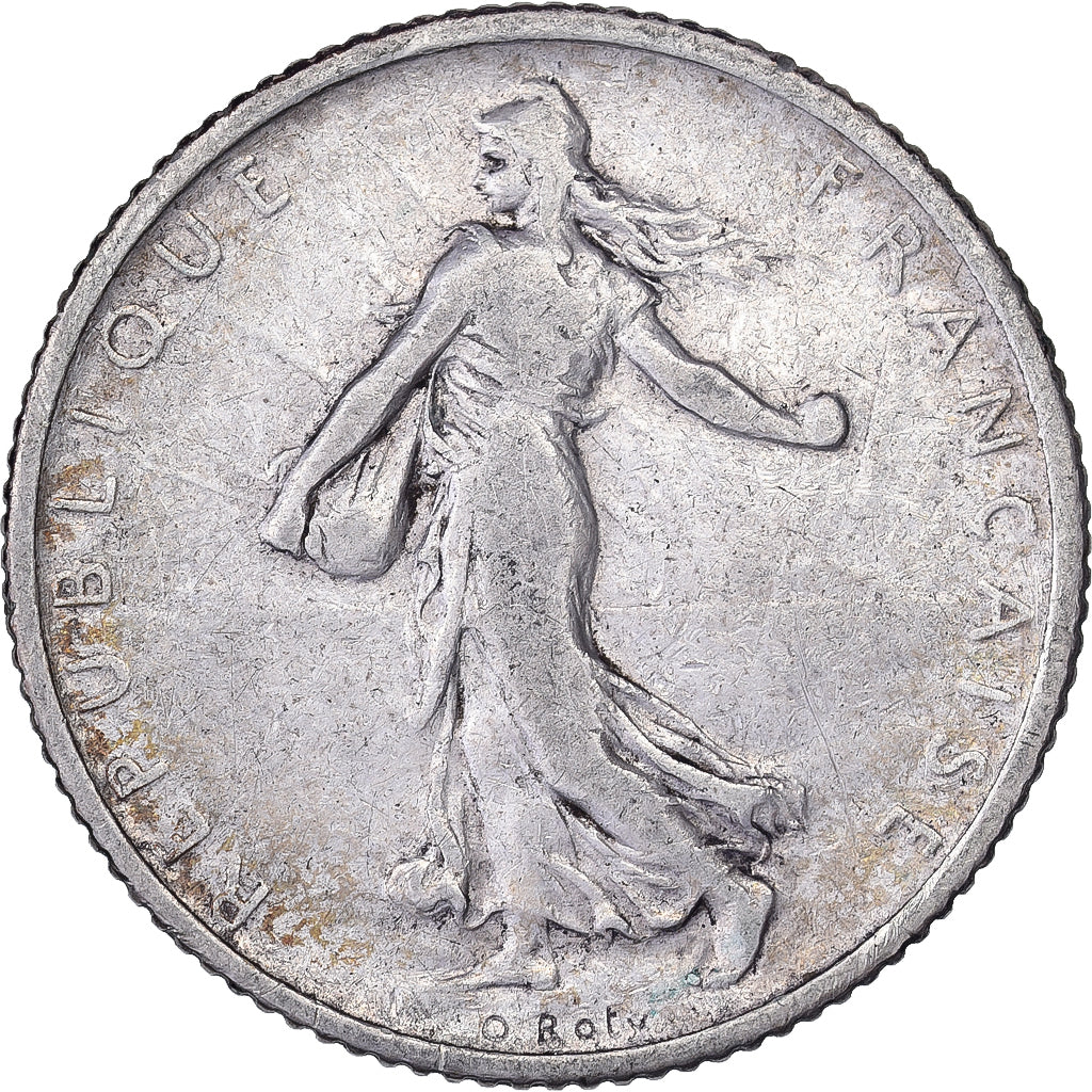 Munten, Frankrijk, Semeuse, Franc, 1903, FR, Zilver, KM:844.1, Gadoury:467