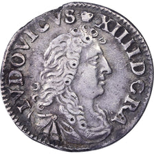 Coin, France, Louis XIV, 4 Sols dits « des Traitants », 4 Sols, 1675, Lyon