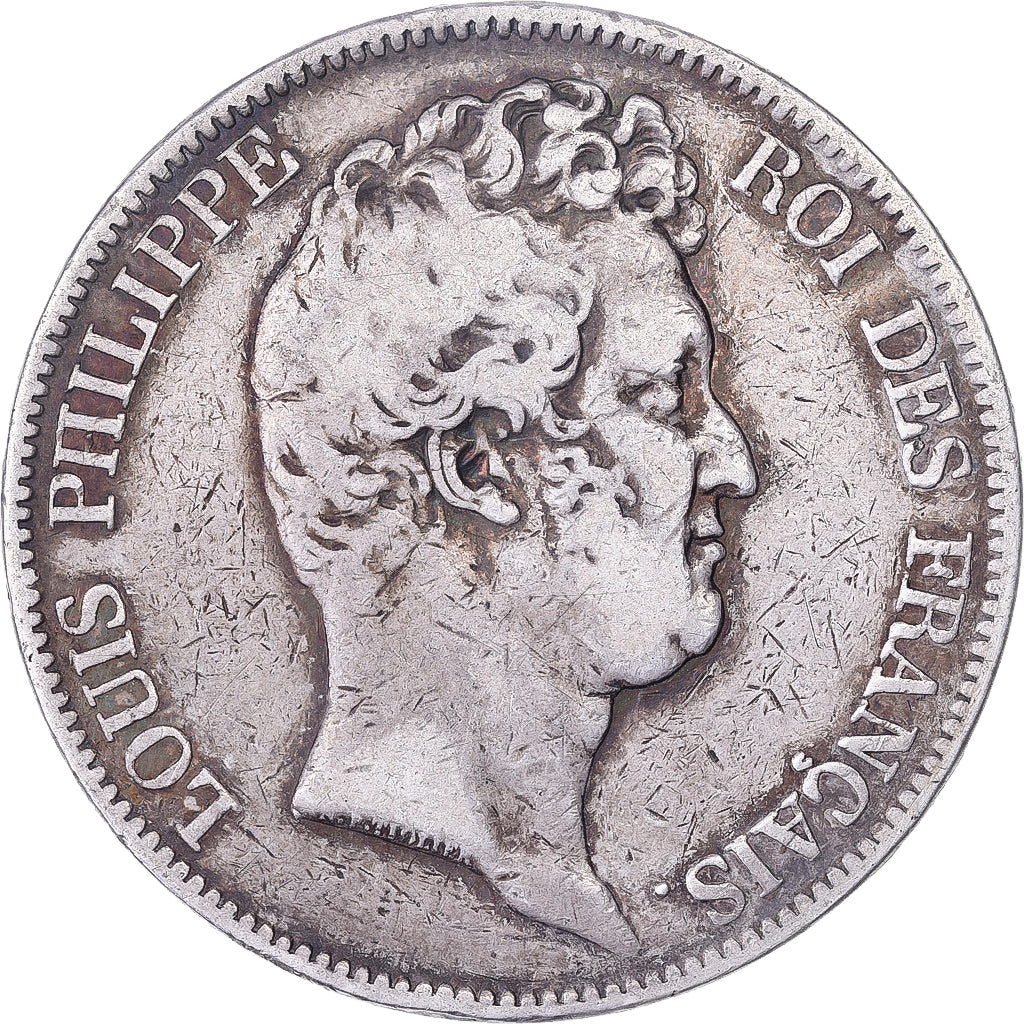 Frankreich, 5 Francs, Louis-Philippe, 1830, Paris, Sans le I, Silber, S