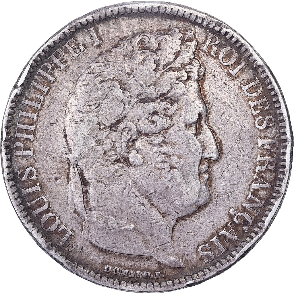 Monnaie, France, Louis-Philippe, 5 Francs, 1831, Nantes, TB, Argent