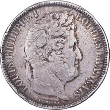 Coin, France, Louis-Philippe, 5 Francs, 1831, Nantes, VF(20-25), Silver