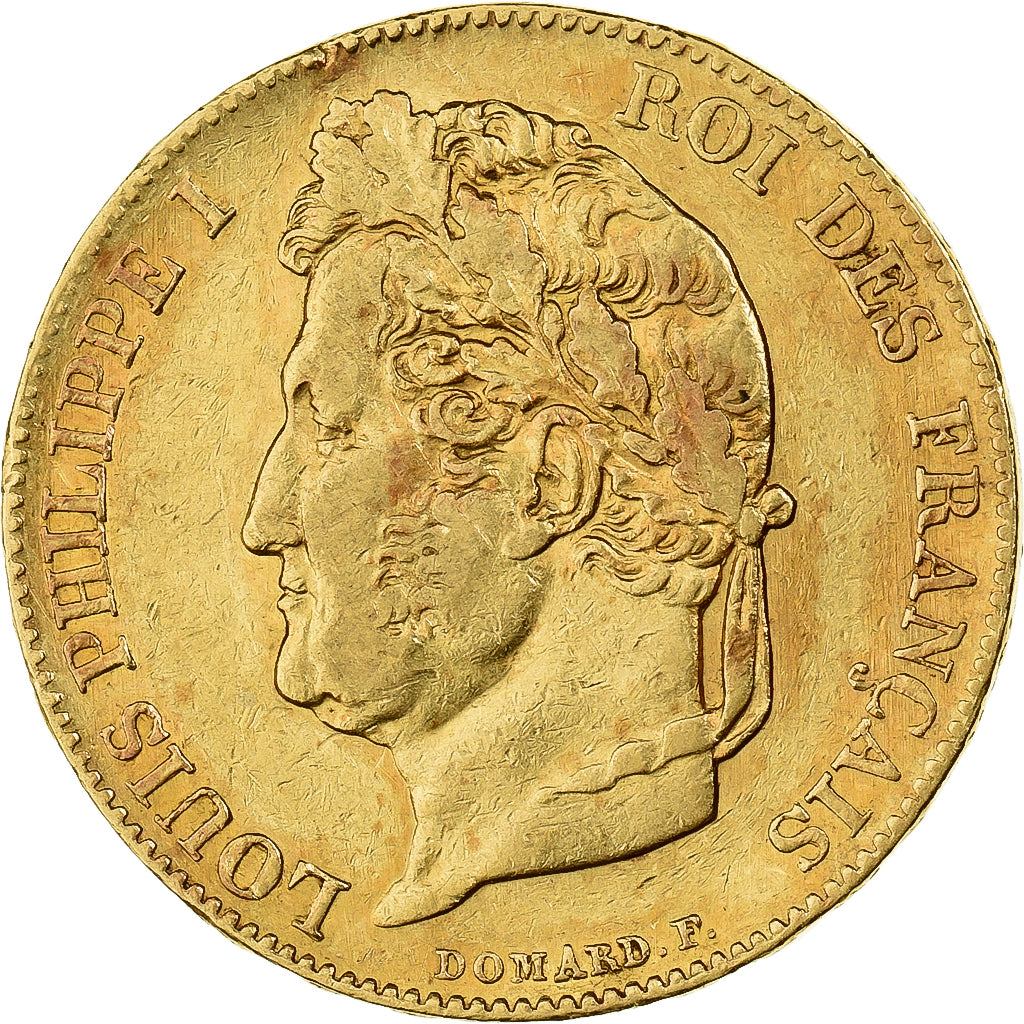 Frankreich, 20 Francs, Louis-Philippe, 1847, Paris, Gold, SS, Gadoury:1031