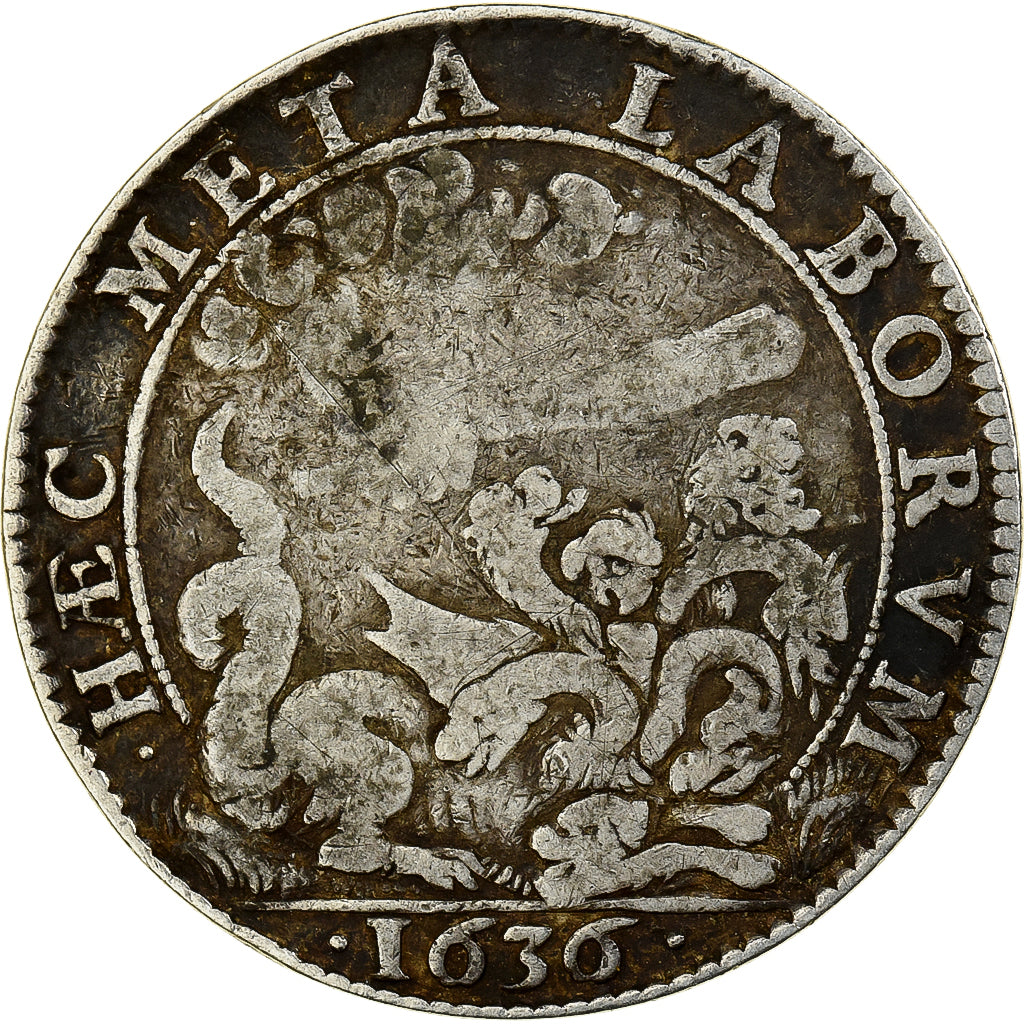 Frankreich, Medaille, Louis XIII - Conseil du Roi - Haec Meta Laborum, 1636