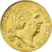Munten, Frankrijk, Louis XVIII, Louis XVIII, 20 Francs, 1817, Perpignan, ZF
