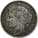 Moeda, França, Cérès, 5 Francs, 1850, Paris, EF(40-45), Prata, KM:761.1