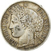 Francia, 5 Francs, Cérès, 1850, Strasbourg, Plata, MBC, Gadoury:719, KM:761.1