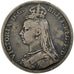 Großbritannien, Victoria, Crown, 1889, London, Silber, S+, KM:765