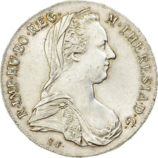 Austria, Maria Theresa, Thaler, 1780, Vienna, Restrike, Argento, SPL
