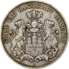 Moneta, Stati tedeschi, HAMBURG, 5 Mark, 1903, Hamburg, BB, Argento, KM:610