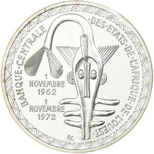 Münze, West African States, 500 Francs, 1972, Paris, VZ+, Silber, KM:7