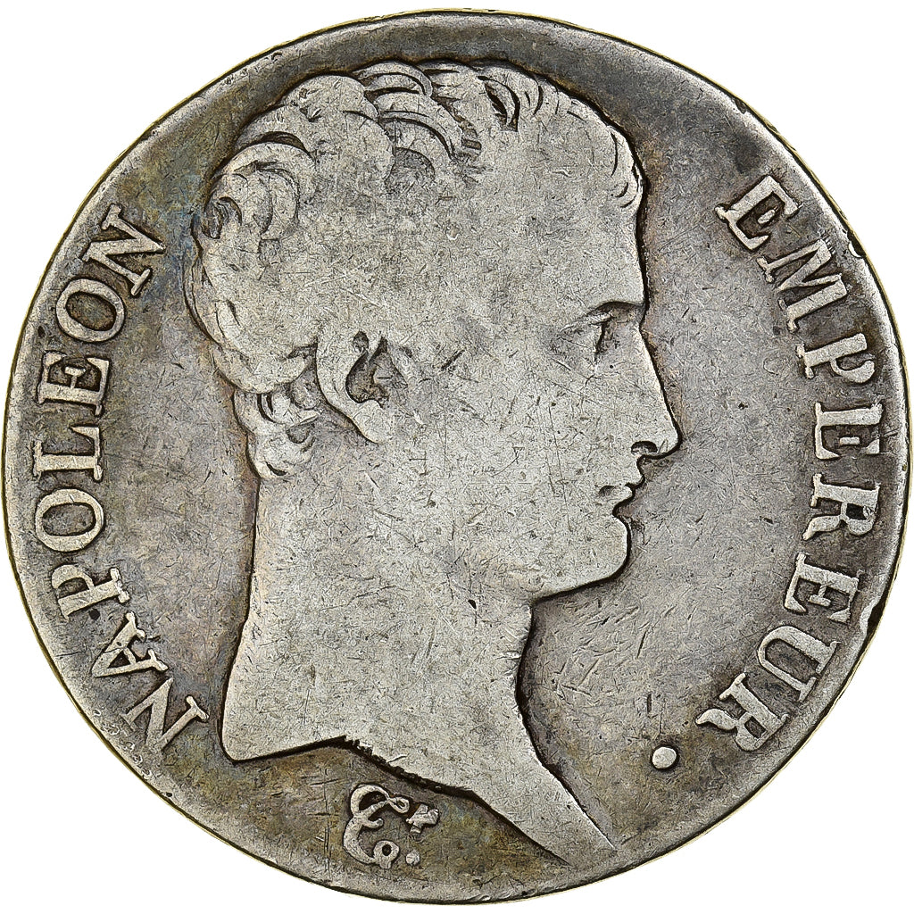 France, Napoléon I, 5 Francs, 1806, Bayonne, VF(20-25), Silver, KM:662.9