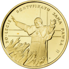 Polonia, 200 Zlotych, Jean Paul II, 1998, Warsaw, Oro, UNC