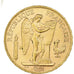 Frankreich, 100 Francs, 1908, Paris, VZ, Gold, KM:858