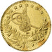 Turchia, Muhammad VI, 25 Kurush, 1917, Qustantiniyah, Oro, BB+, KM:819