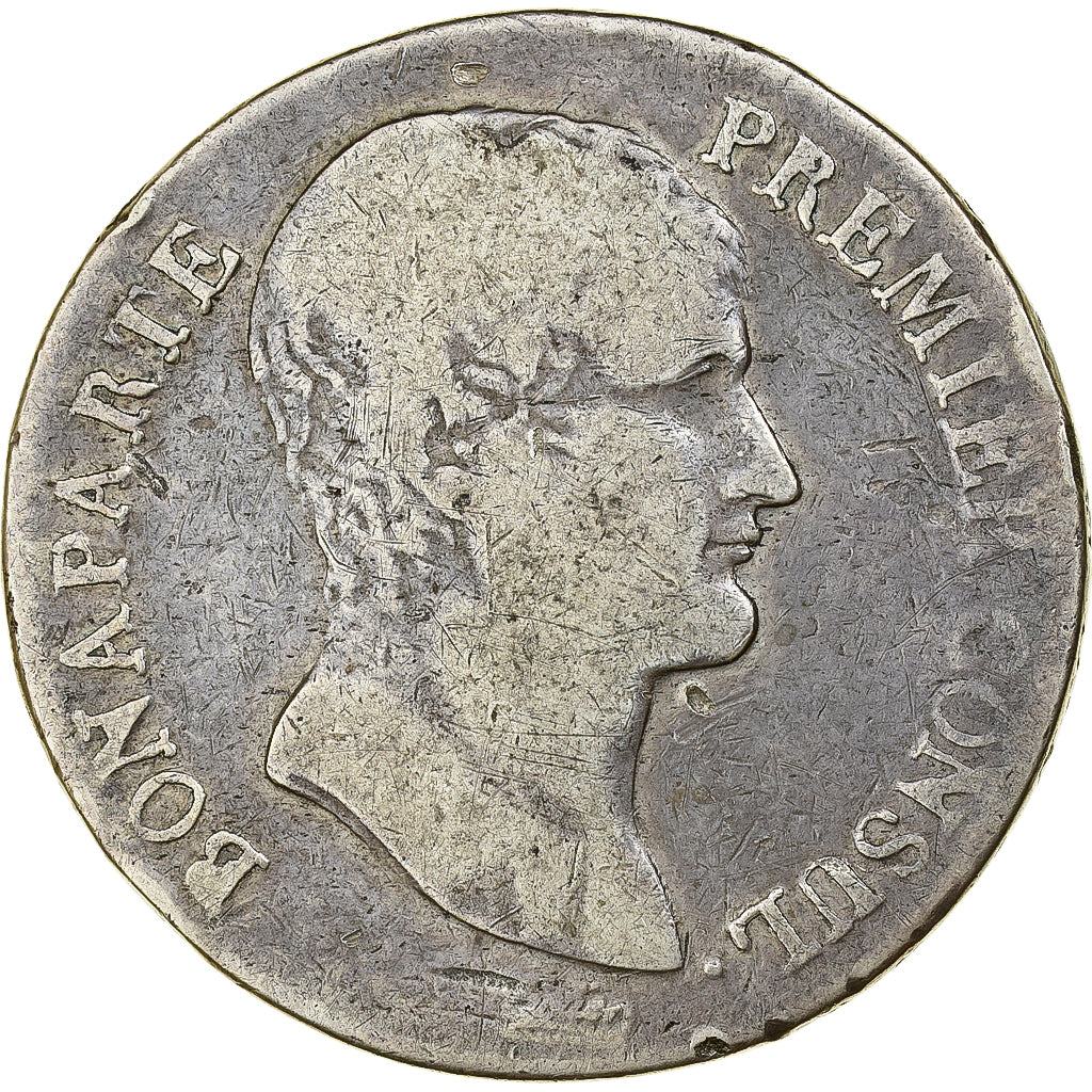 Coin, France, Napoléon I, 5 Francs, 1803, Bordeaux, F(12-15), Silver