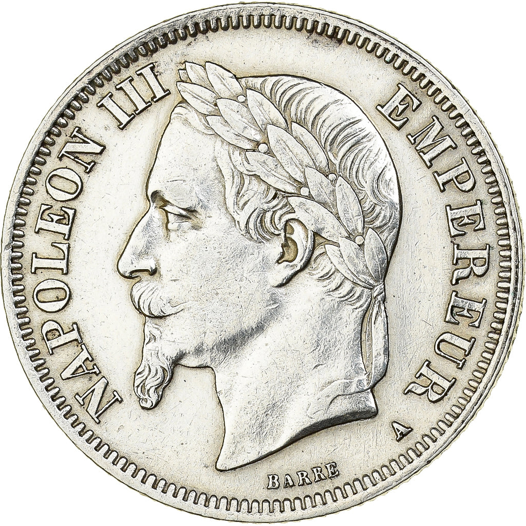 Münze, Frankreich, Napoleon III, Napoléon III, 2 Francs, 1868, Paris, SS+