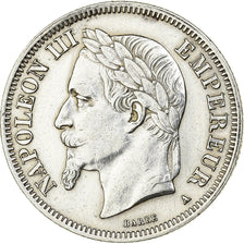 Moneda, Francia, Napoleon III, Napoléon III, 2 Francs, 1868, Paris, MBC+