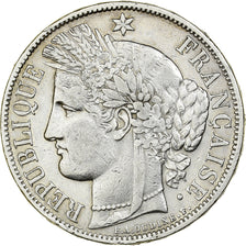 Francia, Cérès, 5 Francs, 1870, Paris, MB+, Argento, KM:818.1, Gadoury:742