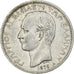 Grecja, George I, 5 Drachmai, 1875, Paris, Srebro, VF(30-35), KM:46