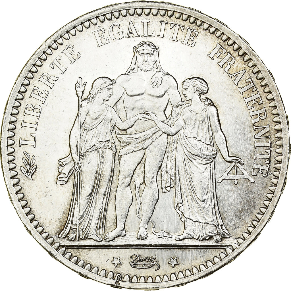 Coin, France, Hercule, 5 Francs, 1873, Paris, AU(55-58), Silver, KM:820.1
