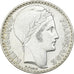 Francja, 20 Francs, Turin, 1938, Paris, Srebro, AU(55-58), Gadoury:852, KM:879