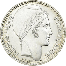Francia, 20 Francs, Turin, 1938, Paris, Plata, EBC, Gadoury:852, KM:879