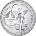 Estados da África Ocidental, 5000 Francs, 1982, Prata, AU(55-58), KM:11
