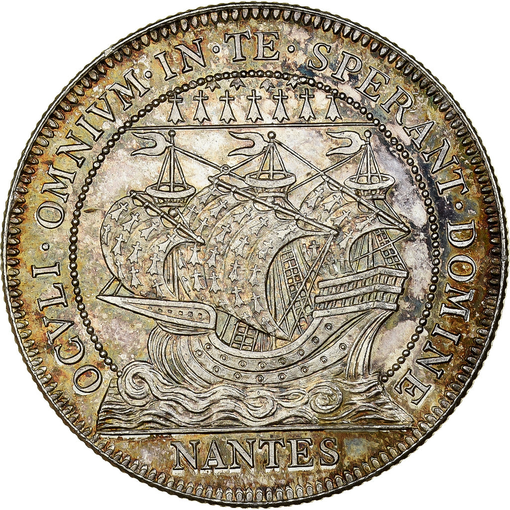 France, Token, Chambre au Tribunal de Commerce, Nantes, MS(60-62), Silver