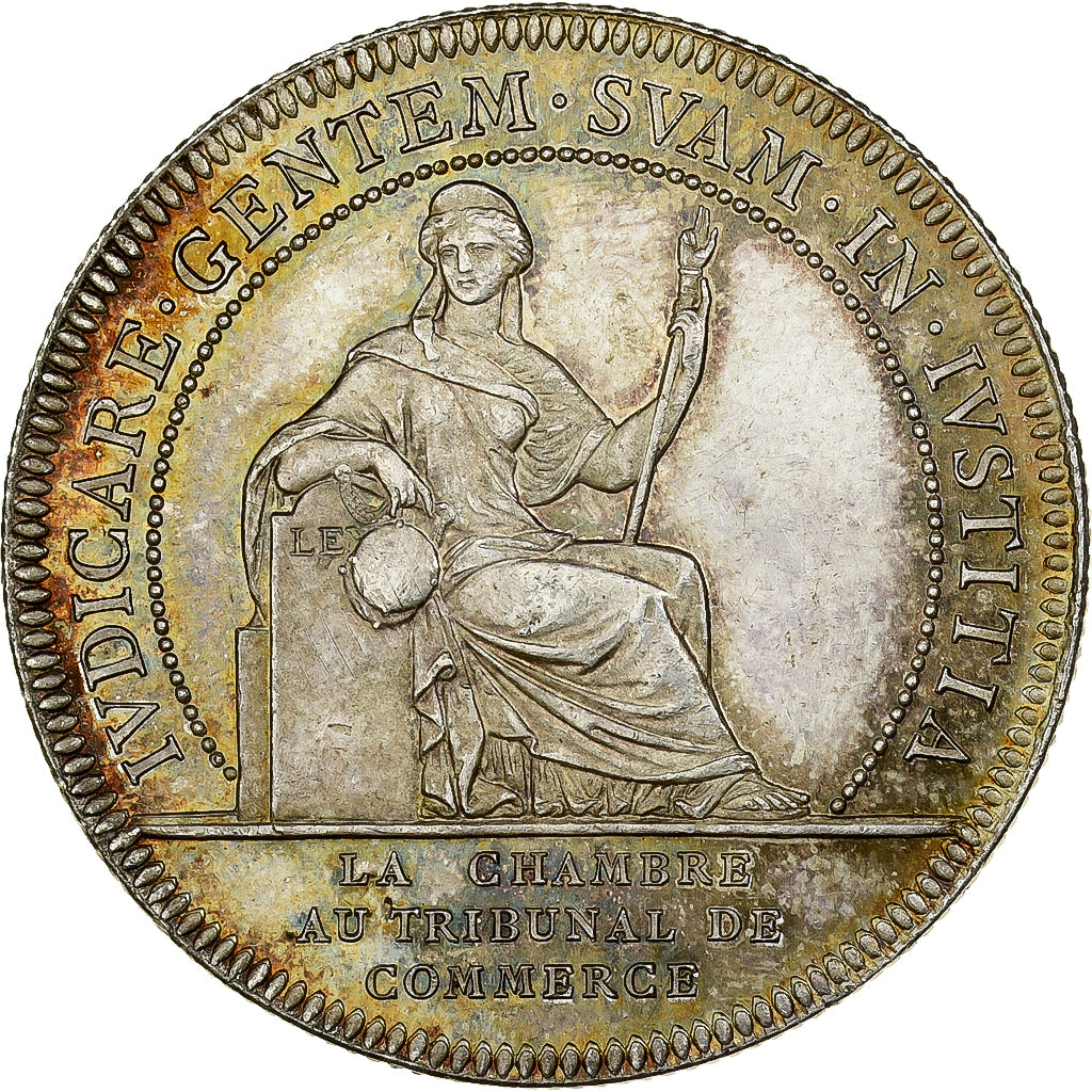 France, Token, Chambre au Tribunal de Commerce, Nantes, MS(60-62), Silver