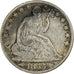 Estados Unidos, Half Dollar, Seated Liberty Half Dollar, 1855, U.S. Mint, Plata