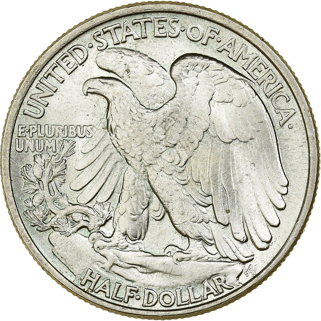 Coin, United States, Liberty Walking, Half Dollar, 1947, Philadelphia