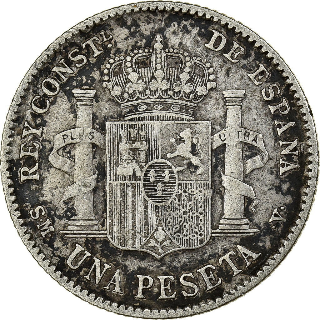 Spain, Alfonso XIII, Peseta, 1903, Madrid, Silver, VF(30-35), KM:721