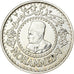 Maroko, Mohammed V, 500 Francs, AH 1376 (1956), Paris, Srebro, AU(55-58)