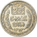 Tunisia, Ahmad Pasha Bey, 10 Francs, 1934, Paris, Silver, AU(55-58), KM:262